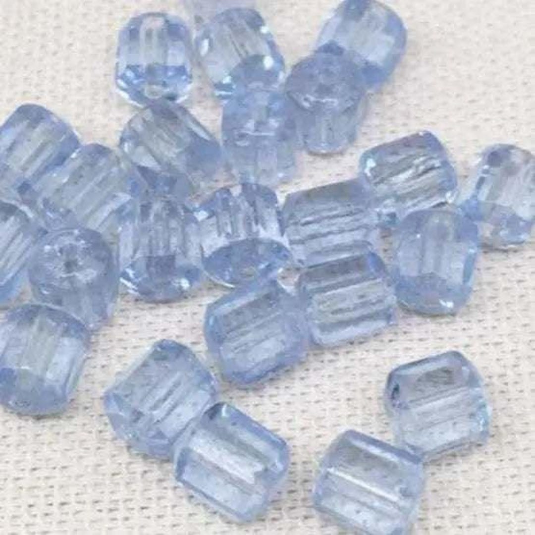 Perline Cattedrale In Vetro Ceco Blu Cobalto: Finitura - Foto 8