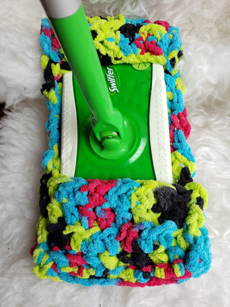 Crochet Dry Mop cover Made by Gentree on ETSY. Fits dry mop Perfectly