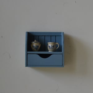 Doll House Miniature - Wall Shelf