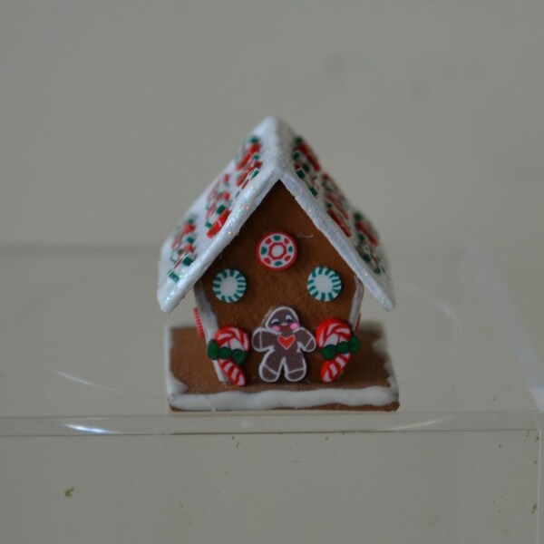 Miniature Gingerbread House Etsy