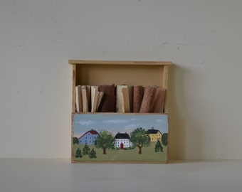 Dollhouse Miniature-Wood Box
