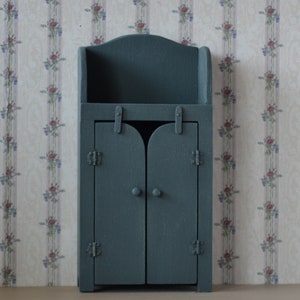 Dollhouse Miniature: Country Cottage Cupboard