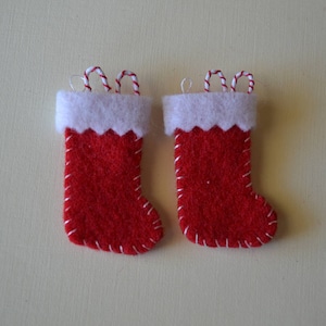 Dollhouse Miniature-Christmas  Stockings (Pair)
