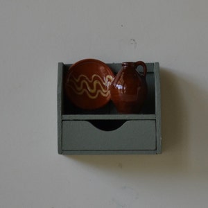 Doll House Miniature - Wall Shelf