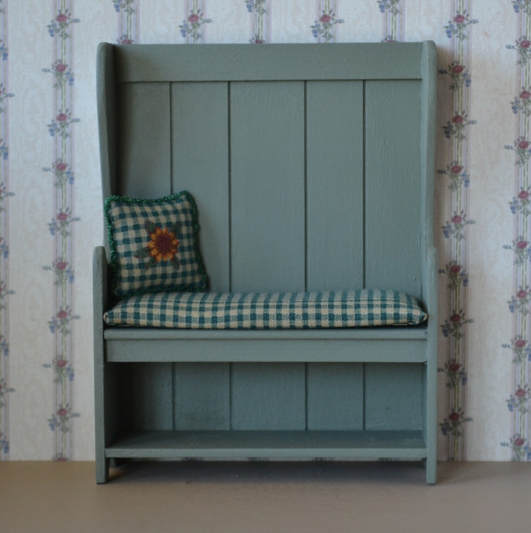 Dollhouse Miniature Salem Settle Etsy