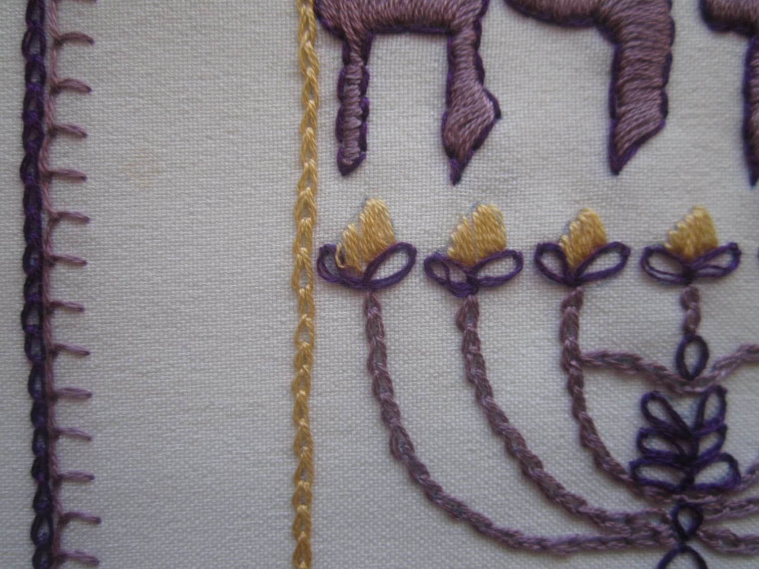 Mizrach Judaica Embroidery Kit1. Freestyle Incl. Threads Etsy Israel