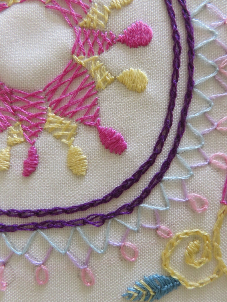 Embroidery Kit 38 Challah Cover For Shabbat Table Freestyle Hand