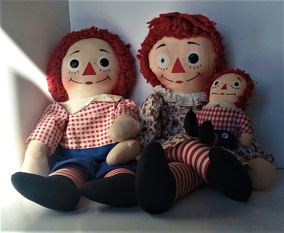 vintage raggedy ann and andy