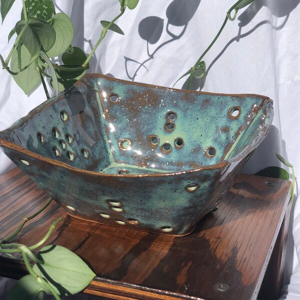 Buy Ceramic Berry Basket Etsy