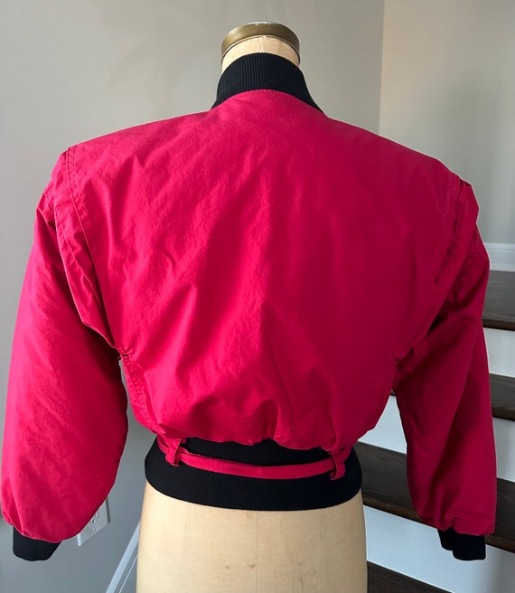 1980’s Espirit  Pink Cotton Bomber Jacket - image 3