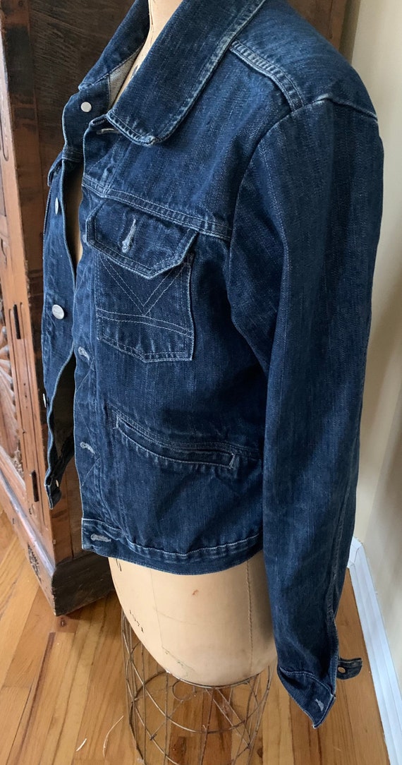 1990’s Denim Workwear Jacket View 4