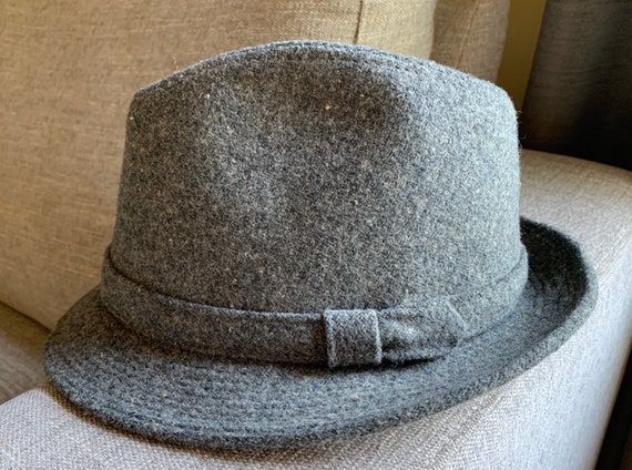 1970’s Gray Wool Fedora