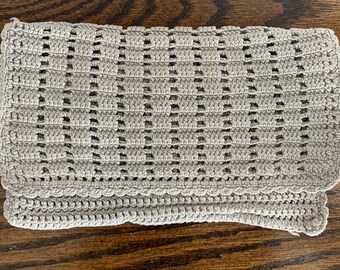 1960’s Knitted Gray Pouch