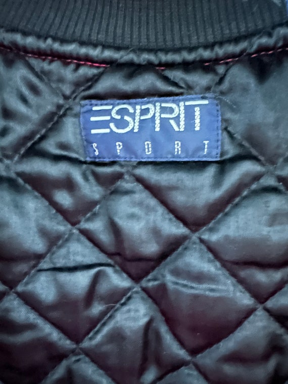 1980’s Espirit  Pink Cotton Bomber Jacket - image 4