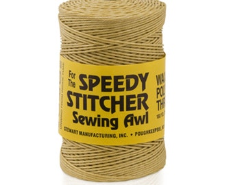 You Choose the Color! Speedy Stitcher Waxed Thread Skein 30yd