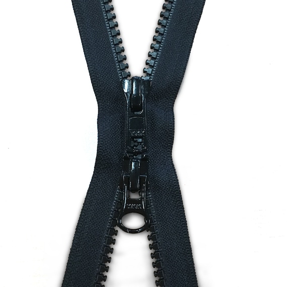 #5 Black, YKK Vislon Bottom Zipper Slider, Zinc Alloy, #5V-2-BLK