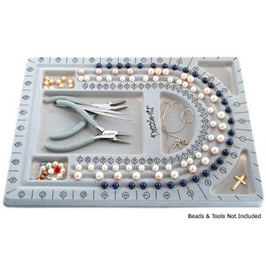 Bead Buddy Magic Cling Bead Mat-Beading Board for Jewelry Making-Design Board for Beading and Jewelry Making