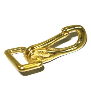 Halter Snap 1" (2.5 cm) Solid Brass