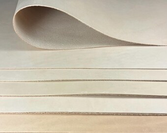Veg-Tan Cowhide Leather Panel (12x24) | Natural Tooling Leather