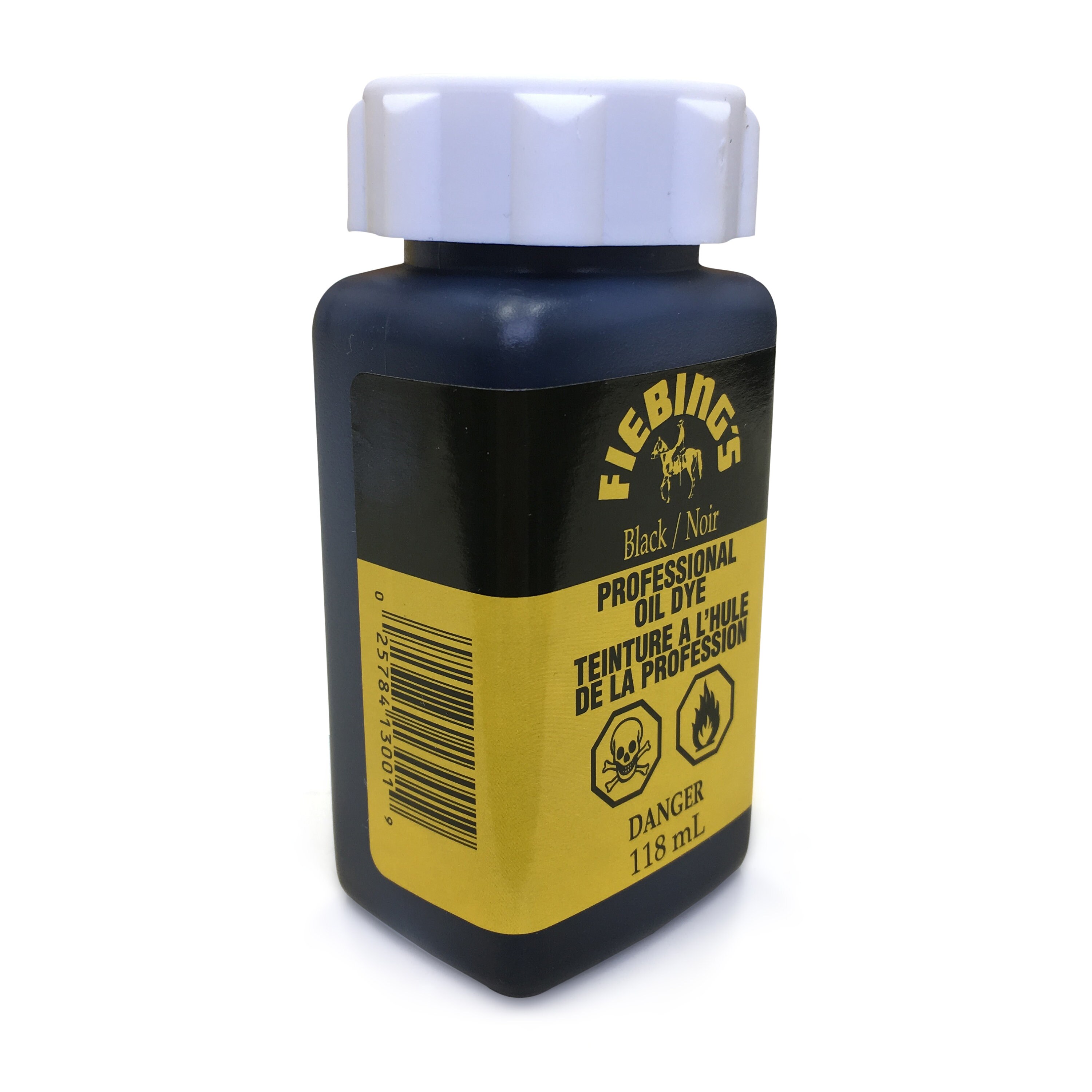 Leather Dye Black 4Oz . shop for Fiebing's products in India.