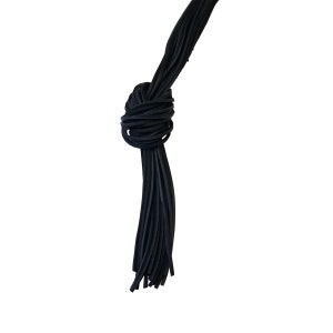 Black - 72" Bulk Genuine Leather Heavy Duty Boot Lace