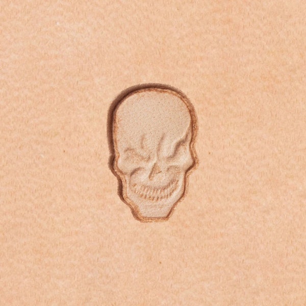 Skull Leather Stamp Etsy