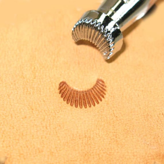 Barbed Wire 4 Point Leather Stamp X686 5//8 1.6 cm by Hide Crafters