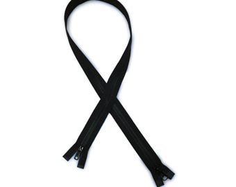 YKK #8 Vislon Original Sliders For A Molded Plastic Jacket Zipper - 2/pack Made In USA - Foto 3