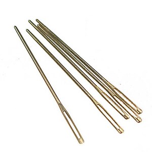Plastic Large Eye Sewing Needles, Blunt Needles, Curved Tapestry