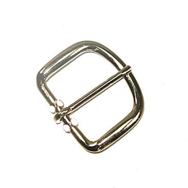 Econo Heel Bar Buckle 1" Nickel