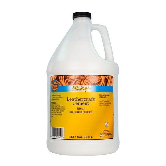Fiebing's Leathercraft Cement 1 Gallon Tanners Bond Leather