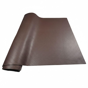 Couro bovino marrom de luxo, 1,2 mm a 1,6 mm - Peça para projeto de 30,5 cm x 61 cm