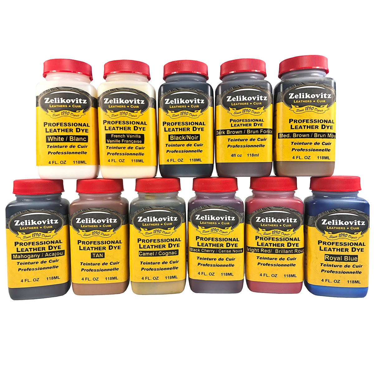 Fiebings Pro Dye, Leather Dye, Leather Crafting Dye, Oil Dye 4oz, 32oz, 