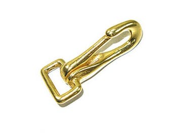 3/4" (18mm) Halter Snap Solid Brass