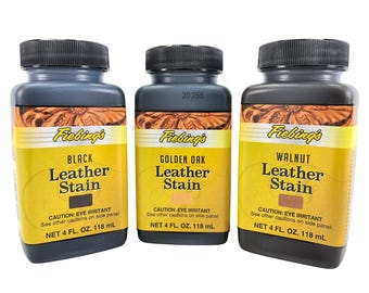 Fiebing's Leather Stain - 3 Colors