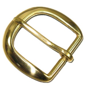 Heel Bar Buckle 1-1/2" (38 mm) Solid Brass 1549-00