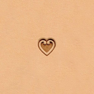 O85 Heart Leather Stamp 68085-00