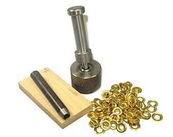 Grommet Kits Brass Size #00 (3/16")