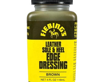 Fiebings Sole and Heel Edge Dressing 4 Ounce Bottle - Black and Brown - Etsy Canada Fiebings Sole and Heel Edge Dressing 4 Ounce Bottle - Black and Brown - Etsy Canada