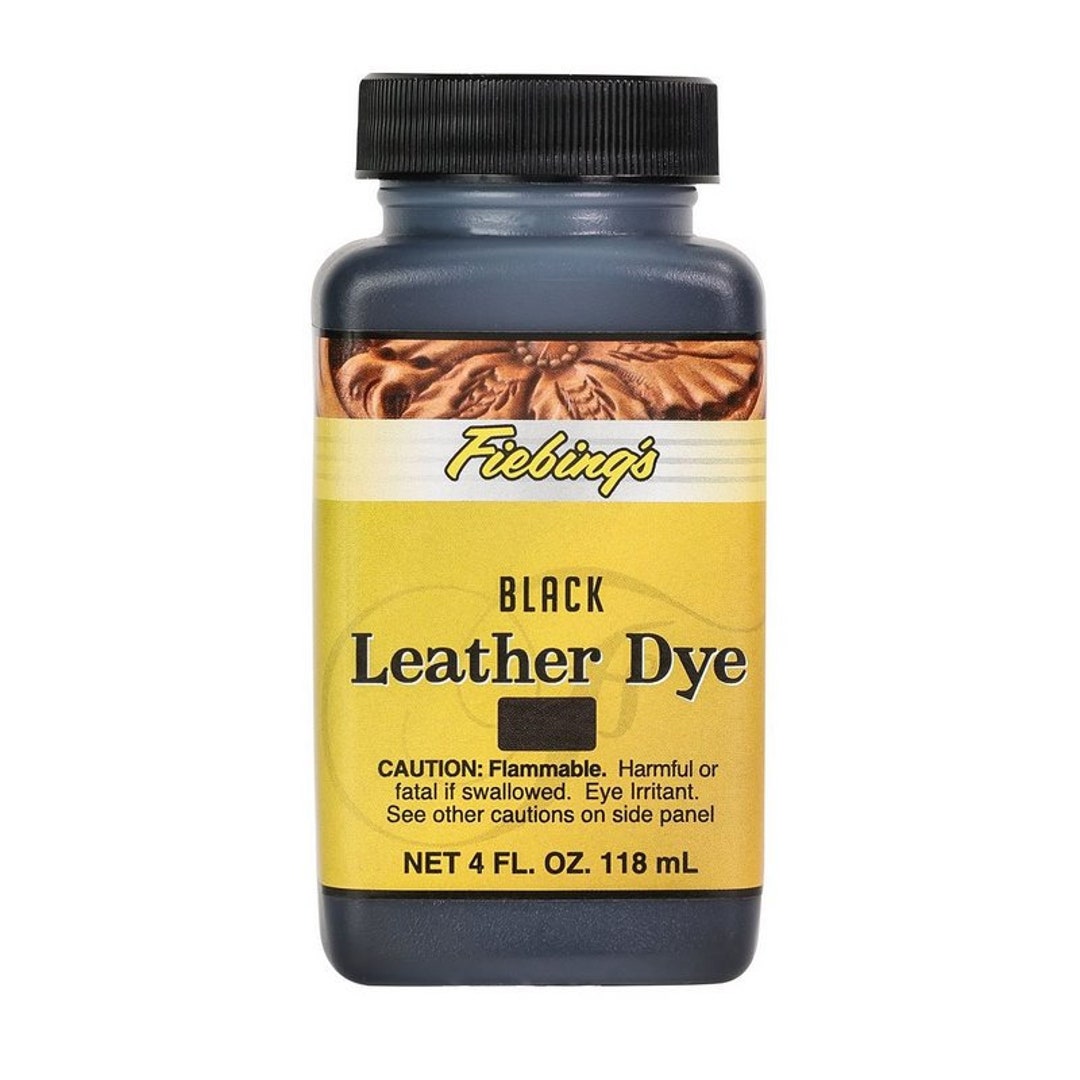 8 oz Leather Dye Dark Brown Commercial Automotive/Furniture