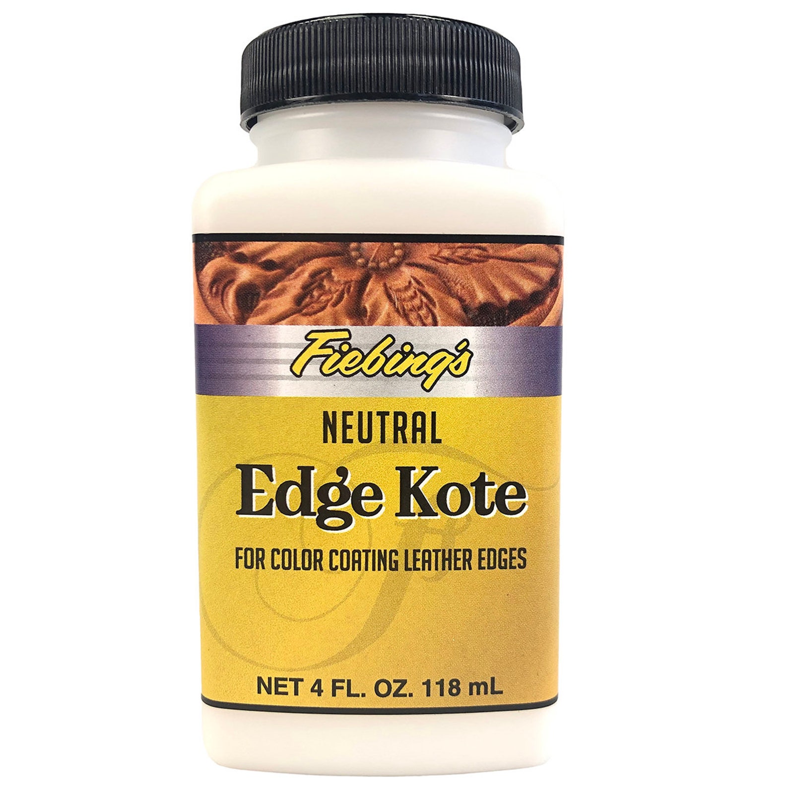 Fiebing's Edge Kote Neutral 4 Oz Edge Finish Etsy