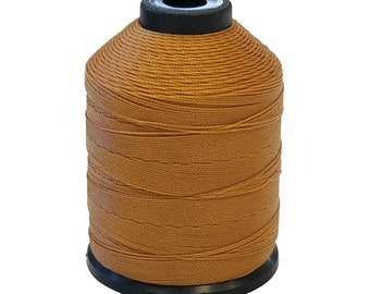 Bonded Nylon Sewing Thread 1500 Yard Size #69 T70 Color White for Outdoor,  Leather, Bag, Shoes, Canvas, Upholstery with Sewing Needles Kit