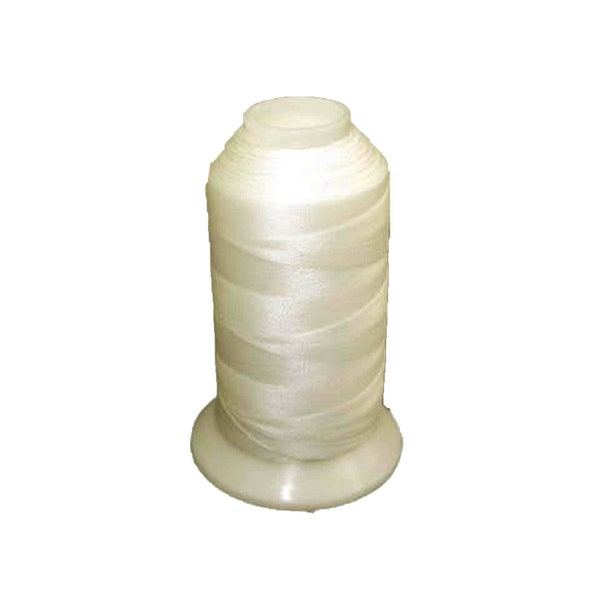 White Beading Thread TEX 35 500 Meter Spool