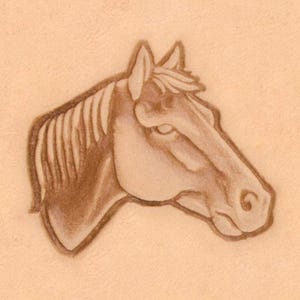 Leathercraft-tool Horse Head 3D-stempel (rechts) 88342-00