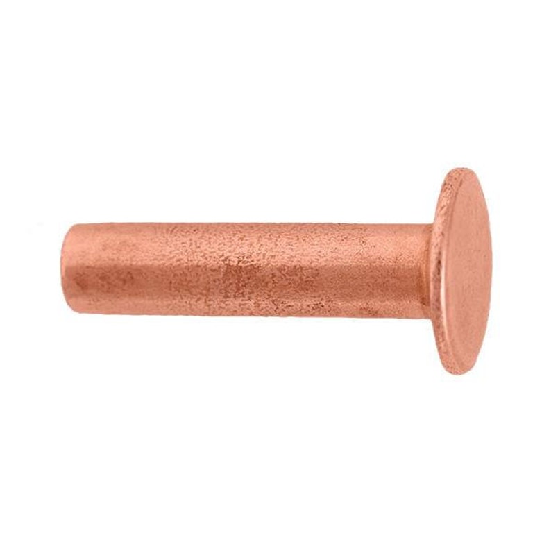 Tubular Rivets 100 Pack 9/16 Copper Plated Etsy