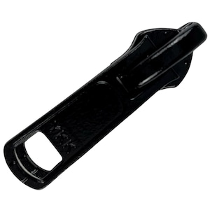 YKK nylon nr. 5 schuifregelaar met dubbele ritssluiting zwart - 5 stuks