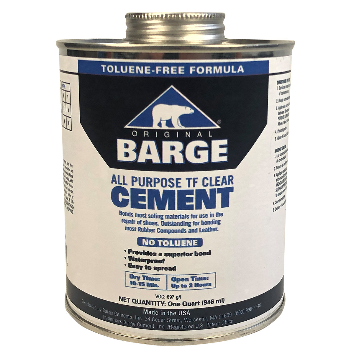BARGE Cement BARGE All Purpose Cement, 1/EA - Barge Cement DC031 EA - Betty  Mills