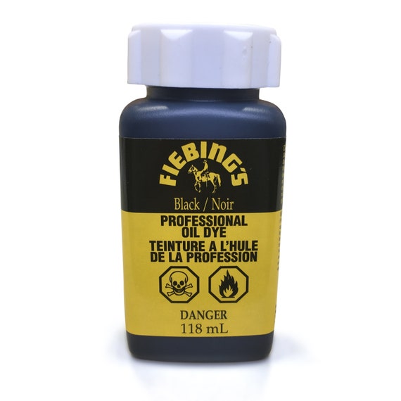 Leather Dye Black 4Oz . shop for Fiebing's products in India