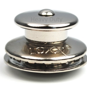 LOXX® Snap Fastener Upper Part Heavy Duty Nickel Closure