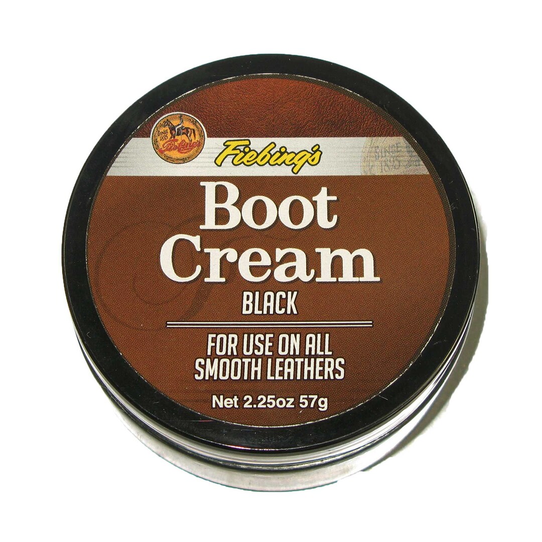 Fiebing's Boot Cream Polish 2.25 Oz Jar for Smooth Grained Leather Etsy